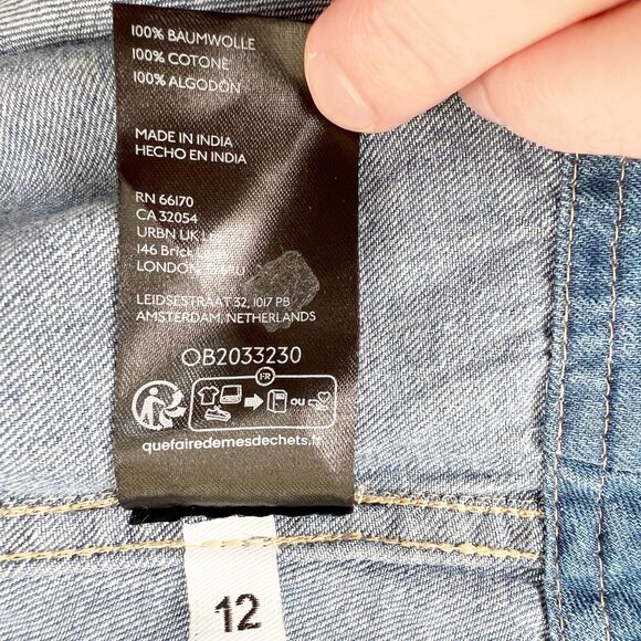 Anthropologie Denim Blue Midi Dress - Picture 9 of 14